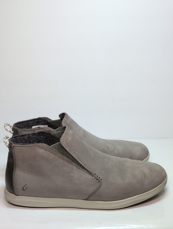 OluKai Shoes - Olukai Hawai'iloa Manu Hope slip-on suede sneaker boots womans size 11 EU 41